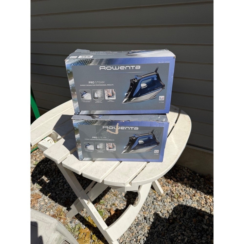 Rowenta Pro Steam Iron NEW Open box multiple available
